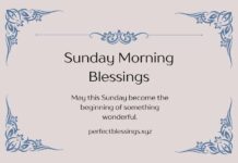 Sunday Morning Blessings Sunday Morning Blessings