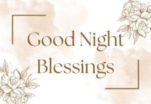Good Night Blessings Good Night Blessings